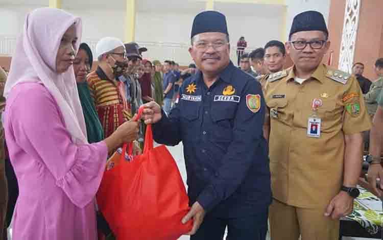 Pj Bupati Barito Timur Ucapkan Terima Kasih Atas Pasar Murah Pemprov Kalteng