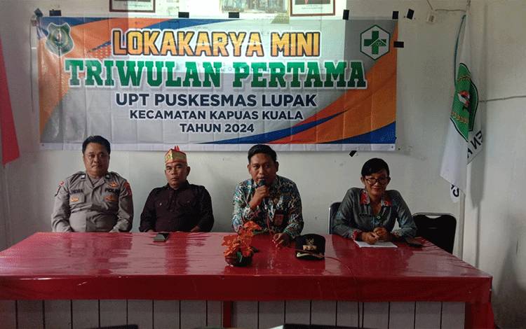 Hadiri Lokakarya Mini Lintas Sektor, Camat Kapuas Kuala Dorong Pencegahan DBD?
