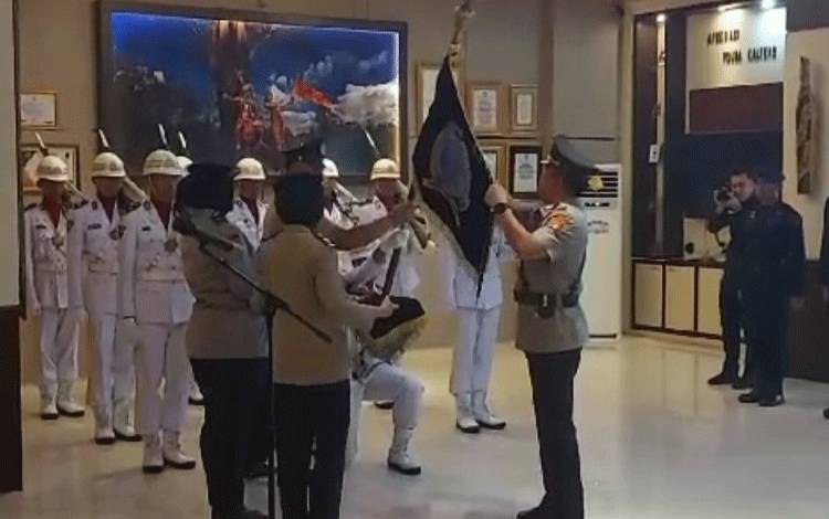 Polda Kalteng Rayakan Hari Jadi ke - 29 dengan Upacara Pencucian Pataka