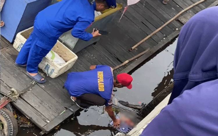 Polisi Selidiki Pelaku Pembuangan Bayi di Sungai Mentaya Sampit