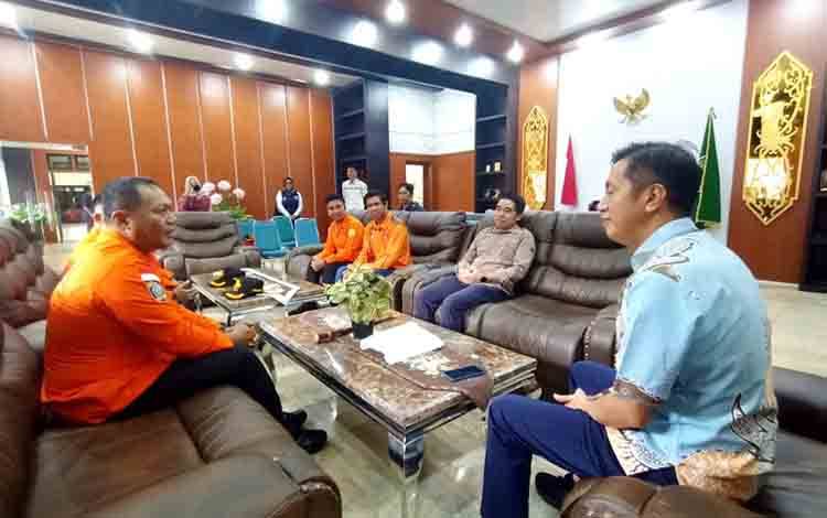 Kepala Basarnas Palangka Raya Audensi Bersama Pj Bupati Barito Utara