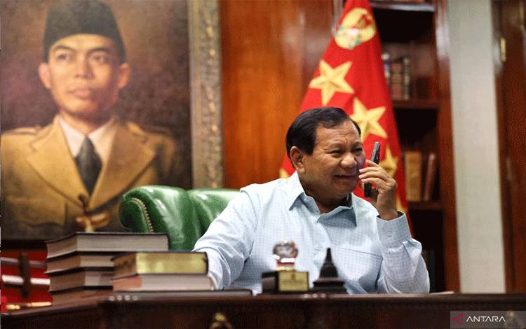 Prabowo Komitmen Tingkatkan Hubungan Bilateral Indonesia-AS