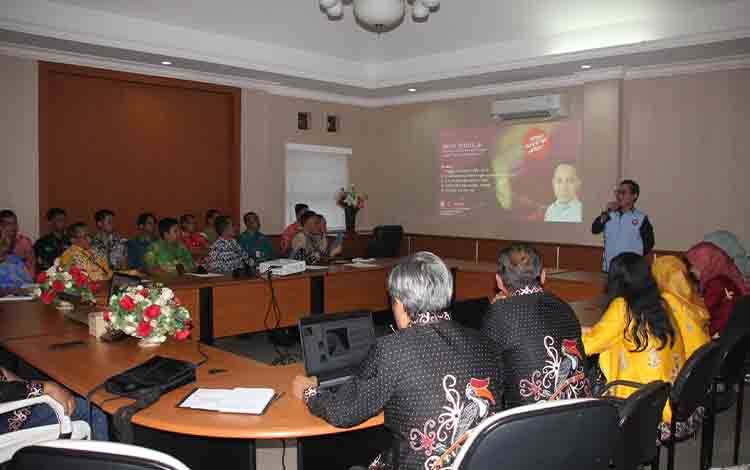 Inspektorat Kalteng Beri Sosialisasi Gratifikasi dan Penyuluhan Anti Korupsi