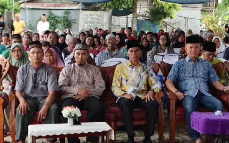 Begini Pesan Bupati Gunung Mas saat Safari Ramadan