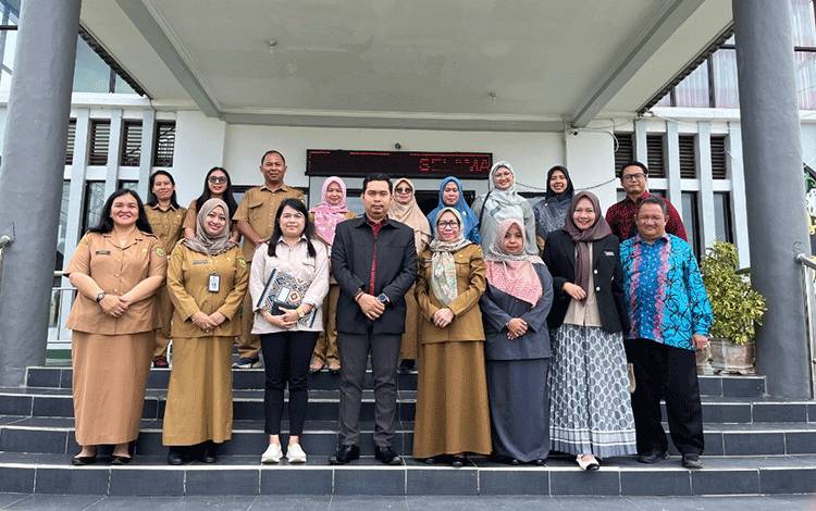 BKPSDM Palangka Raya Terima Kunjungan Fisipol UMPR