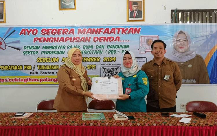 Sosialisasi Pajak Bumi dan Bangunan, Lurah Panarung Ajak Warga Berpartisipasi Aktif