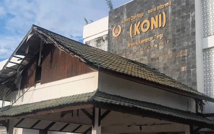 Bulan Depan Gedung KONI Kalteng Dibongkar