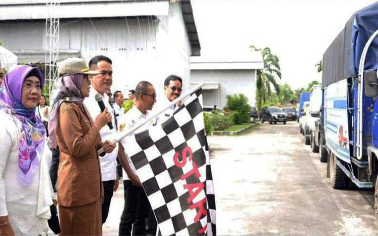 Pemko Palangka Raya Berikan Subsidi Ongkos Angkut Beras