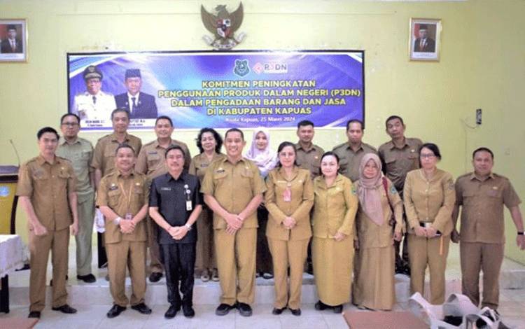 Pemkab Kapuas Berkomitmen Gunakan Produk Dalam Negeri