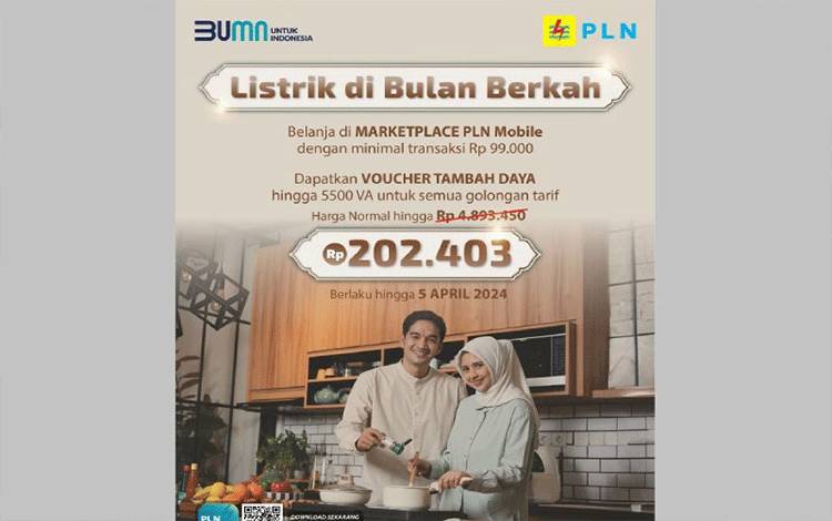 2.600 Lebih Pelanggan PLN Nikmati Promo Tambah Daya Ramadan