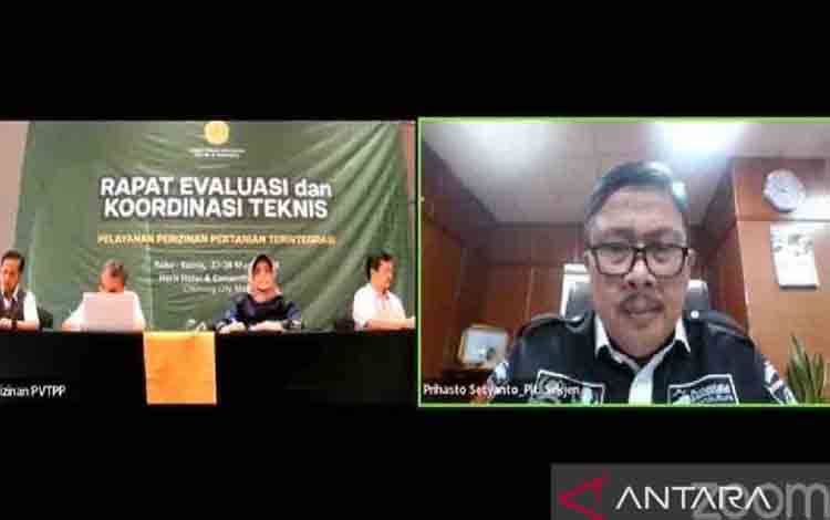 Kementan Permudah Perizinan Pertanian melalui SSO dan P3T