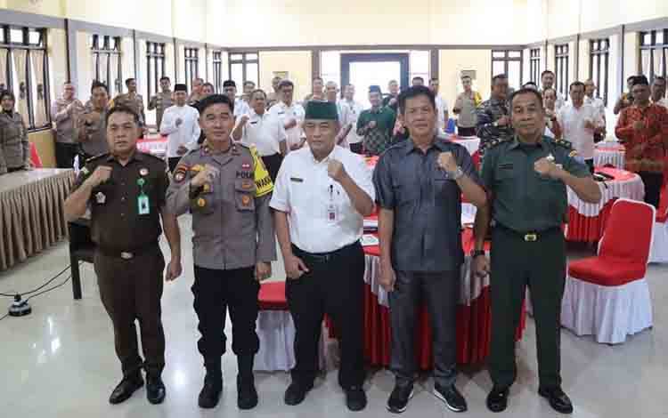 Polres Seruyan Gelar Rakor Persiapan Operasi Ketupat 2024