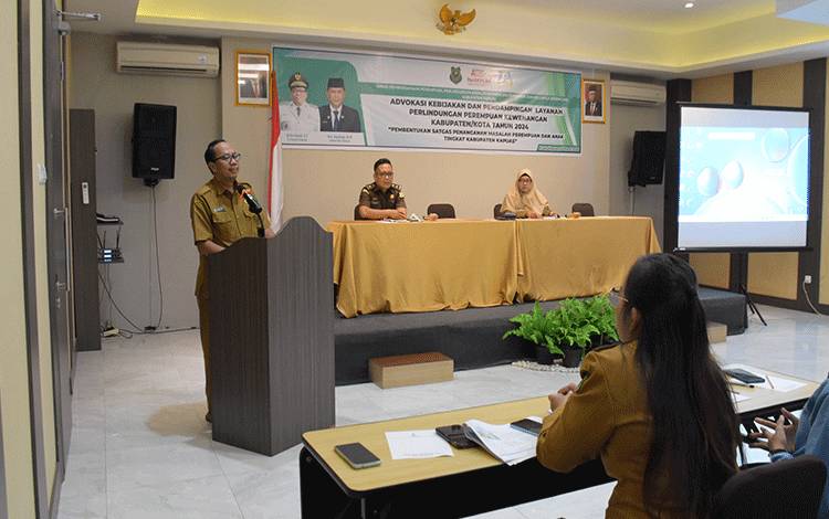 Dinas P3APPKB Kapuas Adakan Advokasi Kebijakan dan Pendampingan Layanan PPA