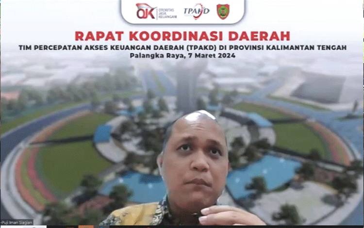 Analis Senior Sampaikan Arah Strategis Bagi TPAKD Kalteng