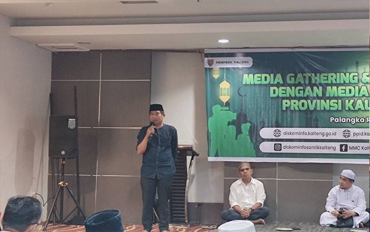 Diskominfosantik Kalteng Buka Bersama Insan Media