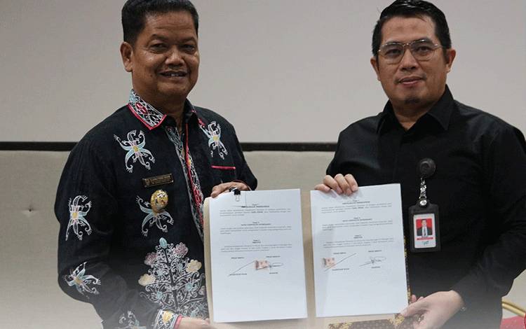 Pemkab Seruyan Jalin Kerjasama Dengan Bank Kalteng Terkait Ini