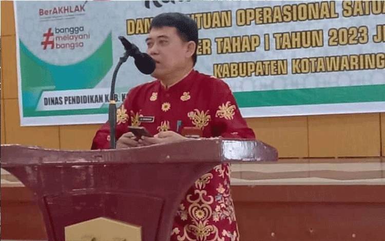 Disdik Kotim Dorong Guru Kembangkan Kompetensi Melalui Platform Merdeka Mengajar