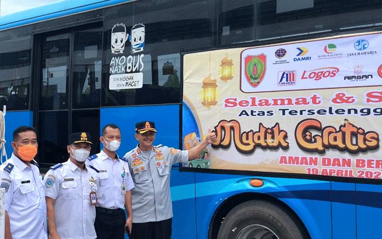 Pemerintah Siapkan 20 Bus Mudik Gratis bagi Masyarakat Kalteng