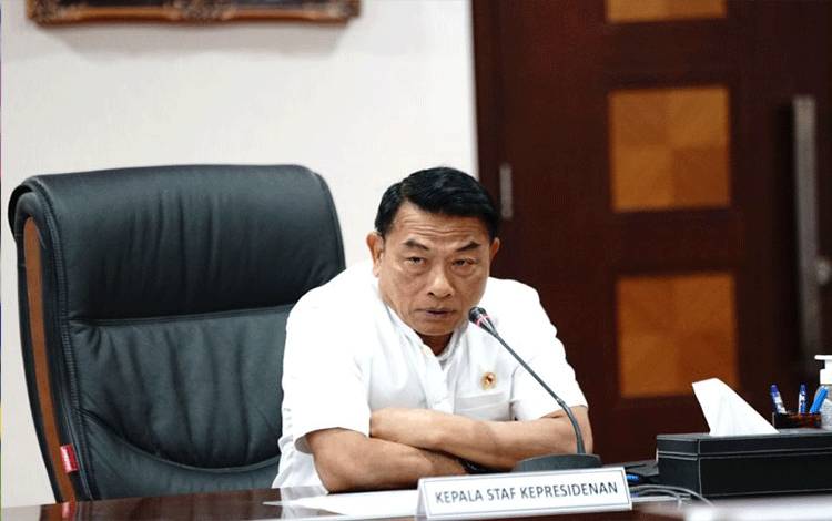 KSP Moeldoko Imbau Masyarakat Sekitar Gudmurah Ikuti Arahan TNI