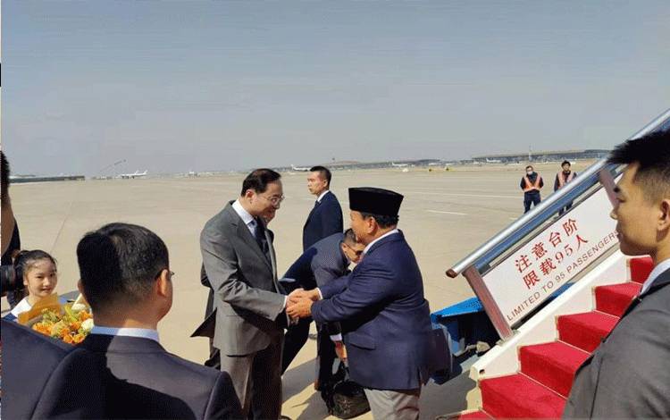 Prabowo Dijadwalkan Bertemu Xin Jinping di China Sore ini