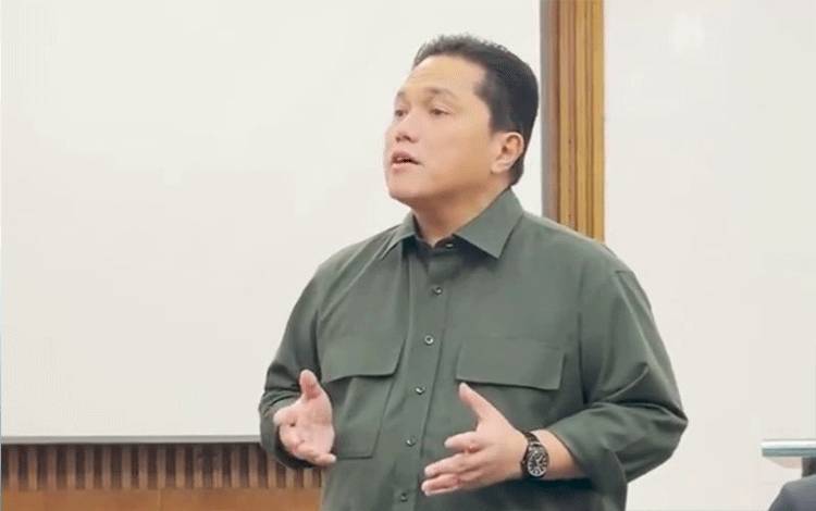 Erick Thohir Ajak Timnas Sepak Bola Berjuang Lolos Olimpiade