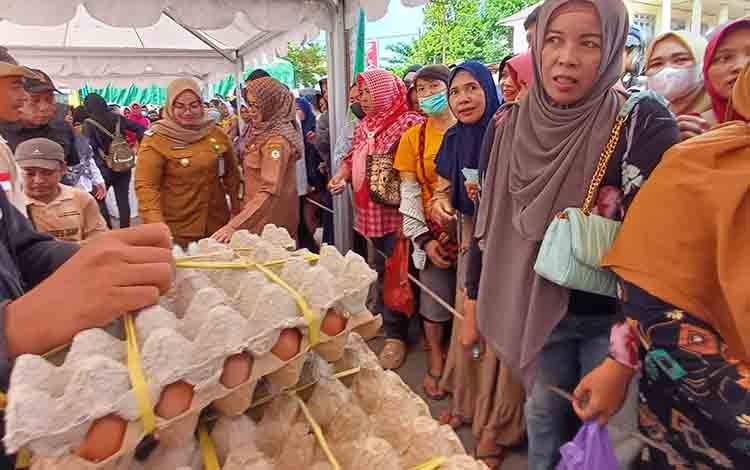 Wabup Kotim: Gerakan Pangan Murah Bantu Warga Penuhi Kebutuhan Jelang Idulfitri