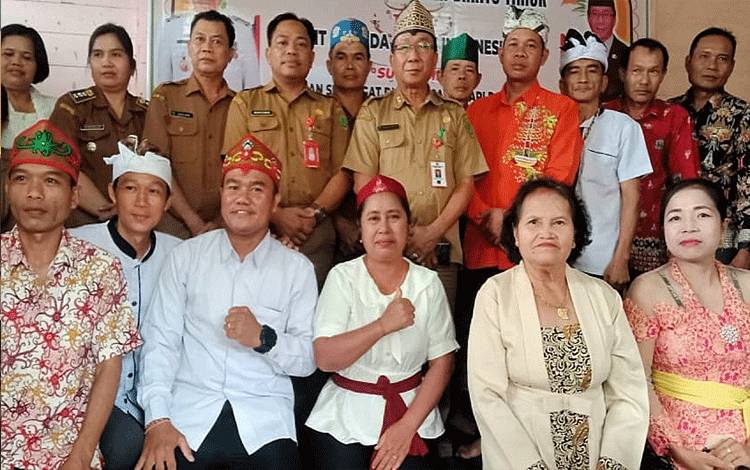 Sekda Barito Timur Safari Nyepi di Kecamatan Dusun Timur