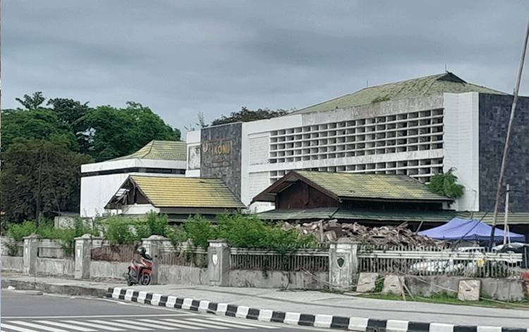 Setelah Lebaran Gedung KONI Kalteng Dibongkar