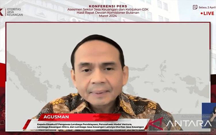 OJK Kenakan Sanksi terhadap 20 Perusahaan Pembiayaan pada Maret 2024