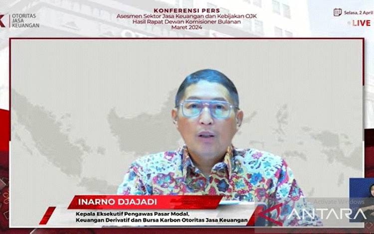 OJK Beri Sanksi Bagi 45 Pelaku Pasar Modal hingga Maret 2024