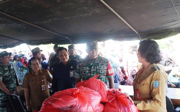 Kodim 1017 Lamandau Gelar Bazar Terpusat