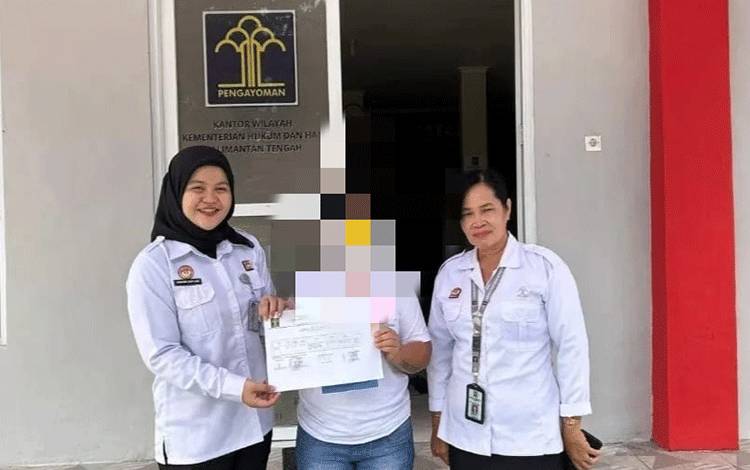 Warga Binaan Lapas Perempuan Kelas IIA Palangka Raya Dapatkan Pembebasan Bersyarat