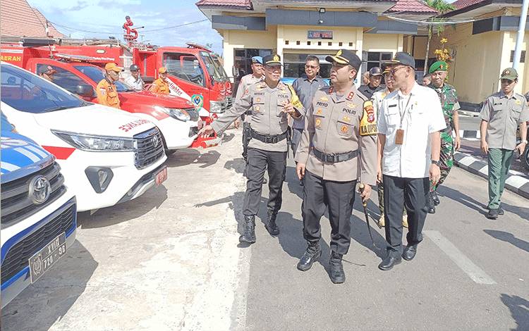 Amankan Lebaran, Polres Seruyan Siagakan Ratusan Personel