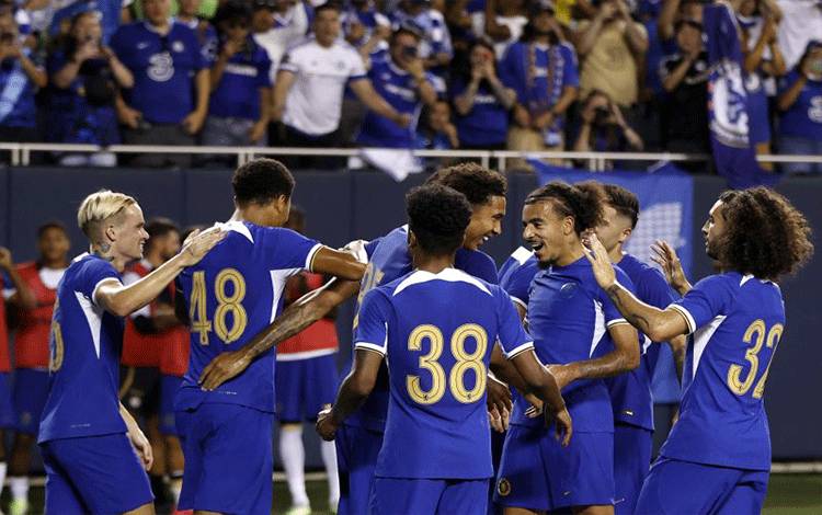 Dua Gol Palmer pada Menit Tambahan Bawa Chelsea Taklukkan MU 4-3