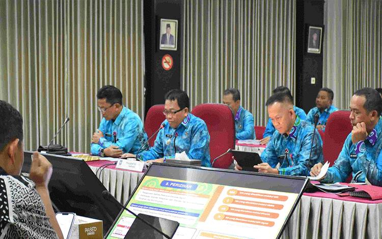 Paparkan Kinerja, Pj Bupati Kapuas Jalani Evaluasi Triwulan II di Kemendagri
