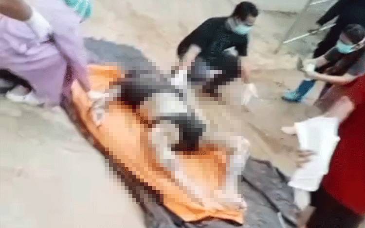 Mayat Pria Ditemukan Mengapung di Sungai Mentaya Kotim