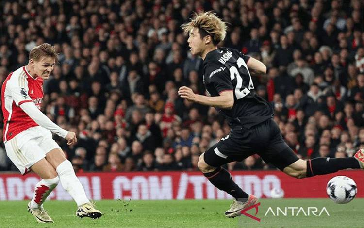 Arsenal Raih Tiga Poin Krusial Usai Hajar Brighton