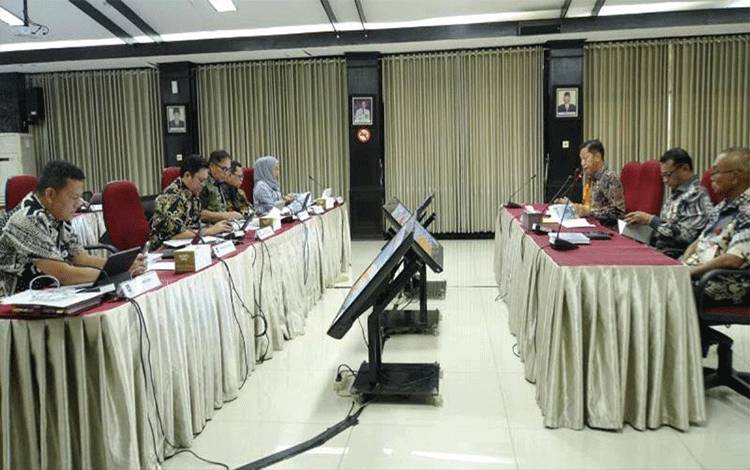 Pj Bupati Barito Utara Paparkan Evaluasi Kinerja di Itjen Kemendagri