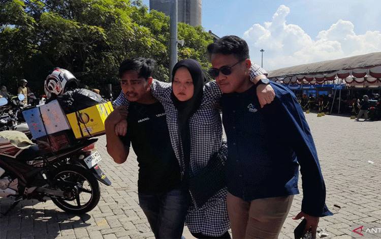Sejumlah Pemudik Motor Pingsan Terjebak Antrean