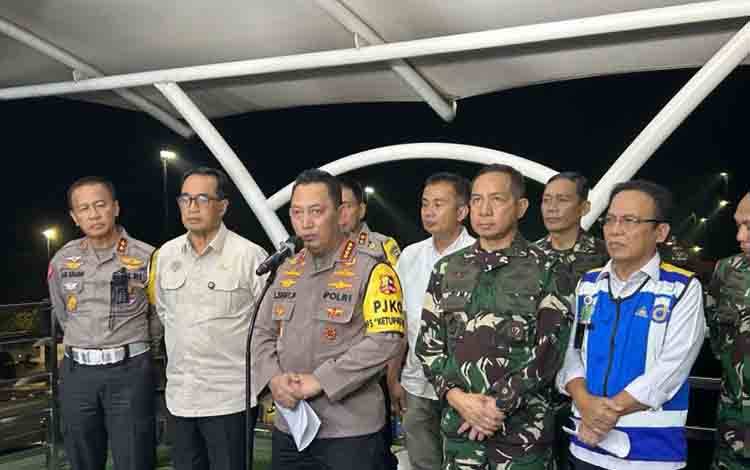 Kapolri: Musibah di Km 58 Bahan Evaluasi Penanganan Arus Mudik