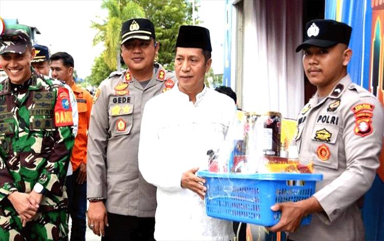 Pj Bupati bersama Unsur FKPD Tinjau Kesiapan Pos Pengamanan Lebaran