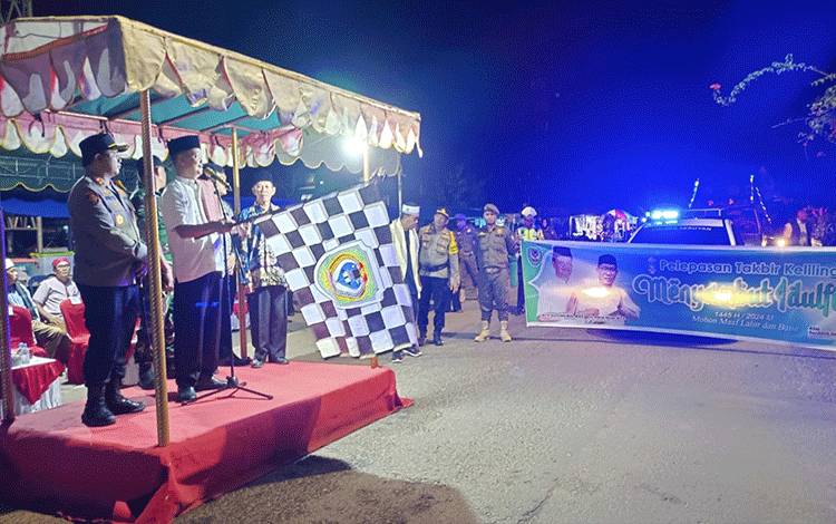 Pj Bupati Seruyan Lepas Takbiran Keliling