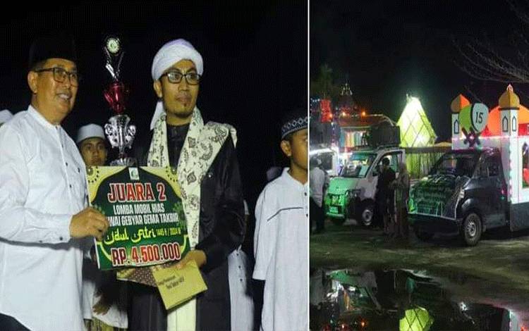 Ribuan Masyarakat Murung Raya Meriahkan Pawai Takbiran