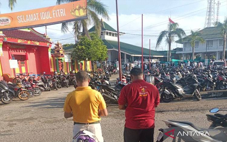 Pemuda Katolik Bantu Pengamanan Salat Idul Fitri
