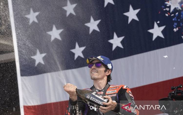 Vinales Menangi Sprint Dua Kali Setelah Jadi yang Tercepat di Amerika