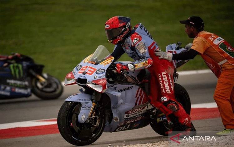 Marquez Ungkap Ada Masalah Rem yang Sebabkan Dirinya Jatuh