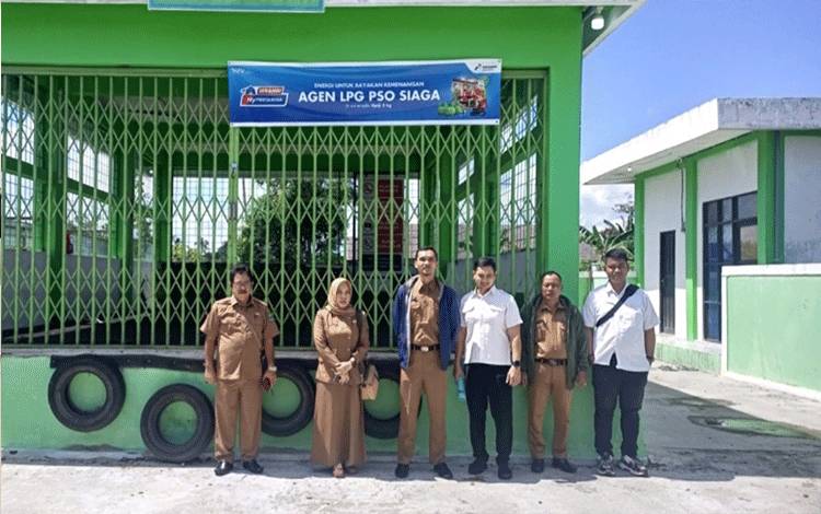 Disdagperinkop Kapuas Datangi Agen, Pantau Penyaluran Elpiji 3 Kg
