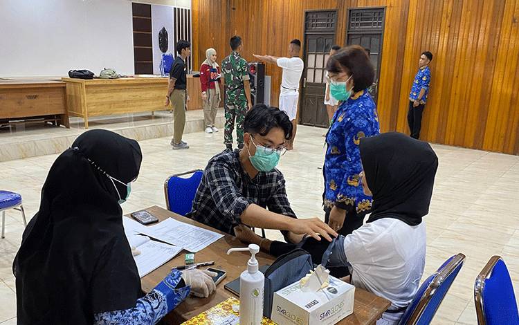 78 Peserta Seleksi Paskibraka Kapuas Ikuti Tahapan Tes Lanjutan