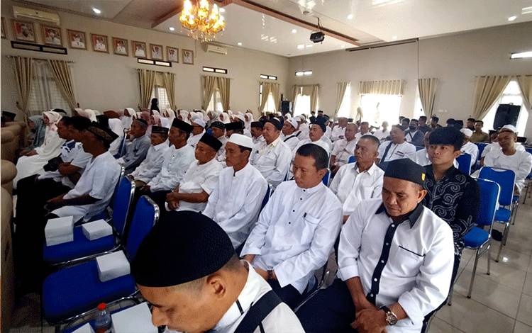 143 Jemaah Calon Haji Barito Utara Ikuti Bimbingan Manasik Haji 1445 Hijriah