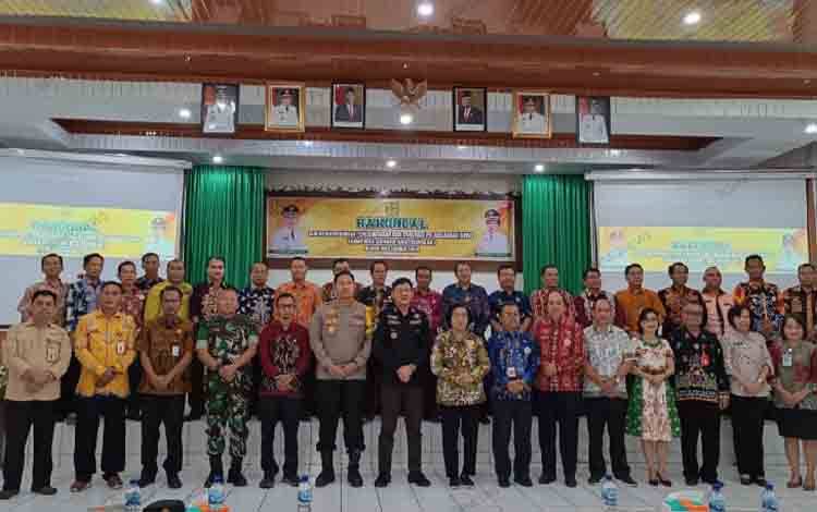 Pemkab Gunung Mas Gelar Rakordalev Realisasi APBD Triwulan I TA 2024